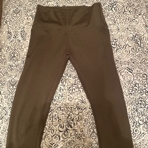 TYR Sport Leggings - Dark Green